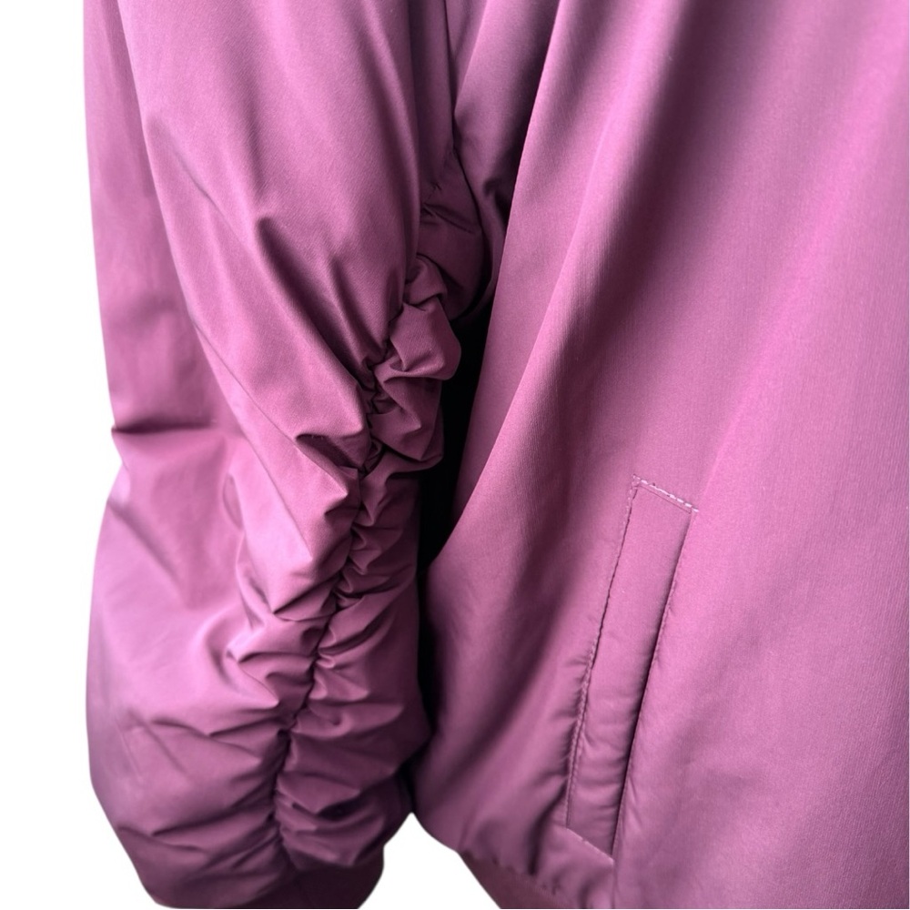 Express Deep Purple Bomber Jacket - image 3